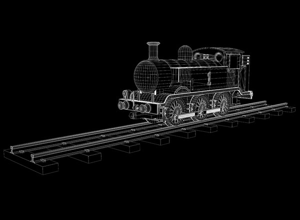 3d model thomas tank engine - Thomas The Tank Engine by mvcomputers
